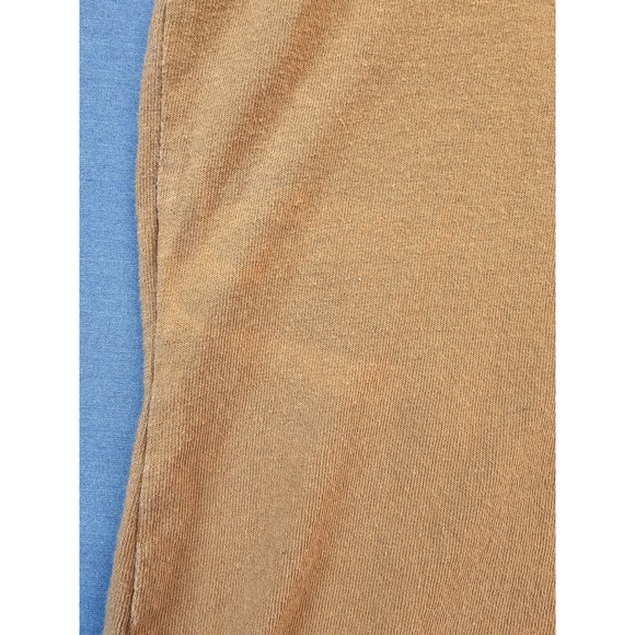 Carhartt Men's Original Fit Long Sleeve Pocket T Shirt Tan Size Large K87 BRN - Picture 6 of 7